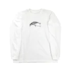 フィッシング&サウナの和風Trout Fishing  ロングスリーブTシャツ