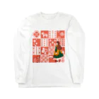 Cicogna（チコーニャ）のpatchwork GIRL Long Sleeve T-Shirt