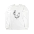 rerotozubu shopping houseのうさひるブロックの構成 Long Sleeve T-Shirt