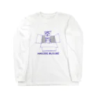 NIKORASU GOのねこデザイン「箱入り娘」（Tシャツ・パーカー・グッズ・ETC） ロングスリーブTシャツ