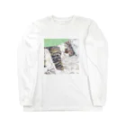 みるきち【ペットイラストアーティスト】のおやすみねこ① Long Sleeve T-Shirt