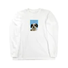 自給自足のむぎ証明写真 Long Sleeve T-Shirt