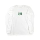 かきくけぽの加太さかな電車 Long Sleeve T-Shirt