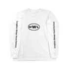 Man Who LaughsのMWLサークルロゴ Long Sleeve T-Shirt