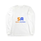 studioarumakan1のstudio　arumakan ガススタンド Long Sleeve T-Shirt