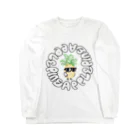 ぱなっぷるくんのぱなっぷるくん(背面家紋なし) Long Sleeve T-Shirt