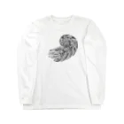 ヴンダーカンマーの鸚鵡貝 ロングスリーブTシャツ