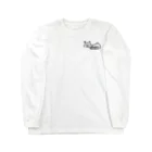 島猫りしり　公式ショップの利尻わん・にゃんクラブ公式ロゴマーク Long Sleeve T-Shirt