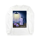 Teal Blue CoffeeのHideaway Long Sleeve T-Shirt