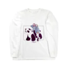 あい子のパンダカー Long Sleeve T-Shirt