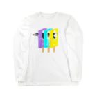 ぺんぎん24の棒アイスの輪くぐり Long Sleeve T-Shirt