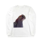 【ゆいみん】オカメインコとキノコの雑貨屋さんの荒ぶるオカメインコ Long Sleeve T-Shirt