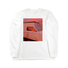 タマゴとアボカドとエビのピンクかー Long Sleeve T-Shirt