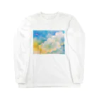 パステルお絵かき屋nakkyの高いところへ Long Sleeve T-Shirt