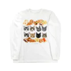 みきぞーん｜保護猫 ミッキー画伯と肉球とおともだちのmuchaguraainima Long Sleeve T-Shirt