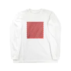 🍩tarojiro(たろじろ) shop🍩のHEEL BOOTS MONSTER by AI模様 Long Sleeve T-Shirt