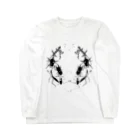 aicecreamの虫のリース Long Sleeve T-Shirt