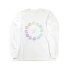 まるいあいつSHOPのColorful　Maruino ロングスリーブTシャツ