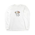 どうぶつらんどのやるきのない　いぬ Long Sleeve T-Shirt