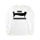 PolarBearLABOのLONG SHIBA DOG ロングスリーブTシャツ