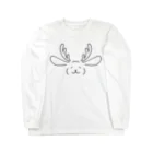 Jackalope Houseのにっこりジャッカロープ Long Sleeve T-Shirt