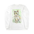 大江戸の子猫ケンケン Long Sleeve T-Shirt