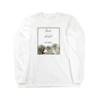 mariechan_koboの046 ウロコインコset シンプルフレーム Long Sleeve T-Shirt