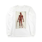 J. Jeffery Print Galleryの人体生理学 Long Sleeve T-Shirt