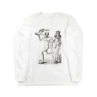 J. Jeffery Print Galleryのホルバインの死の舞踏と聖書の木版画 Long Sleeve T-Shirt