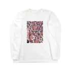 鼻の蛇柄3 Long Sleeve T-Shirt