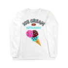 sandy-mのアイスクリームはベツバラ Long Sleeve T-Shirt