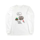 Tomomi Fujiiのずんぐり屋のゲームの中のウォンバット (淡色) Long Sleeve T-Shirt