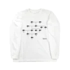 大田デザインの【与論産】オジサン家系図 Long Sleeve T-Shirt