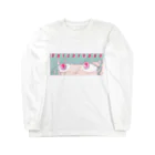 うららのUnicornpao Box Logo  ロングスリーブTシャツ