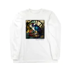 AI_CATTAILのAI_CAT'sTAIL　変猫　ヤドクガエル　T Long Sleeve T-Shirt