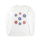 クリオネショップのポピーの花 Long Sleeve T-Shirt