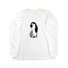 ぎょぎょまあとのペンギン親子🐧 Long Sleeve T-Shirt