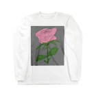 サラスシのmy ROSE ロングスリーブTシャツ