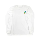 suuのカラフル羽 Long Sleeve T-Shirt