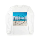 COCONUTchanのカタカムナウタヒ第5首渦巻きデザイン Long Sleeve T-Shirt