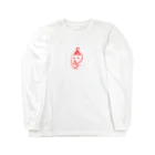 たこやきちゃんの帽子かぶった人 Long Sleeve T-Shirt