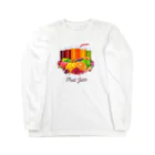 littlebit / リルビーのフルーツジュース Long Sleeve T-Shirt