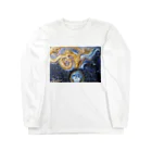 Dragon Galleryの宝珠の地球 ロングスリーブTシャツ
