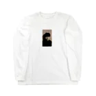 ishiの人間プリントロングTシャツ Long Sleeve T-Shirt