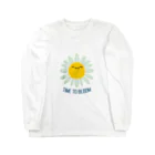 jamfish_goodiesのお花SMILE ロングスリーブTシャツ