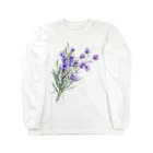 jamfish_goodiesのLAVENDER ロングスリーブTシャツ