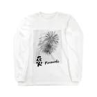 SAMURAI_JPの花火Fireworks（ブラック） ロングスリーブTシャツ