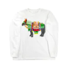 モノツクルヒト　Fuku～ふく～のチャグチャグ馬コ Long Sleeve T-Shirt