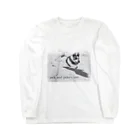 ジャックとペコの木のflying dog ペコ Long Sleeve T-Shirt