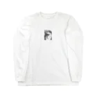 入り江わにアナログ店の水仙と女 Long Sleeve T-Shirt